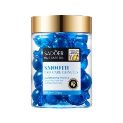 Капсулы для волос SADOER Argan Oil Olive гладкость и защита 30 шт