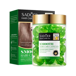 Капсулы для волос SADOER Argan Oil Aloe шелковистость и защита 30 шт