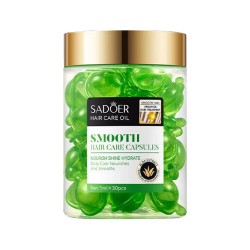 Капсулы для волос SADOER Argan Oil Aloe шелковистость и защита 30 шт