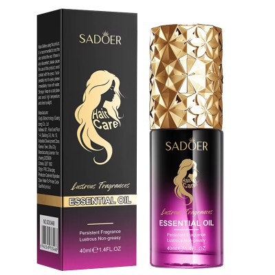 Парфюмированное масло для волос SADOER Glossy гладкость и сияние 40 мл