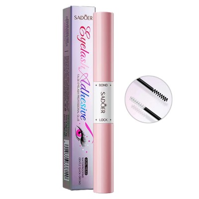 Клей для накладних вій SADOER 2в1 Bond & Lock Waterproof 2.4 г + 2.4 г