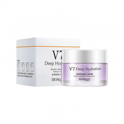 Полупрозрачная крем-база под макияж BIOAQUA V7 глубокое увлажнение 50 г