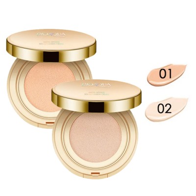 Кушон BIOAQUA Exquisite & Delicate BB Cushion Cream SPF50 15 г + 15 г (со сменным блоком) ПАЛИТРА