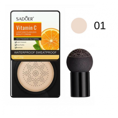 Кушон SADOER Vitamin C Light and Flawless Beauty №01 Natural 20 г