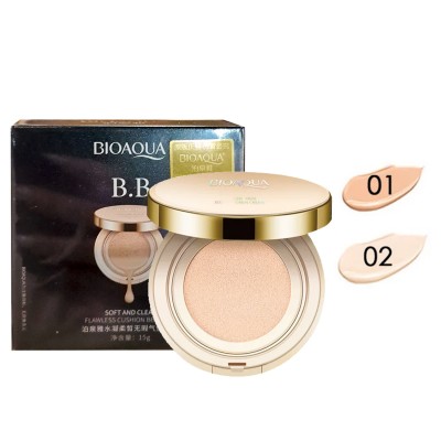 Кушон BIOAQUA Exquisite & Delicate BB Cushion Cream SPF50 15 г ПАЛИТРА