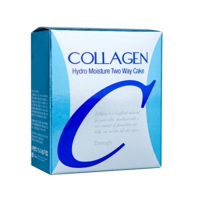 Пудра Enough Collagen Hydro Moisture Two Way Cake SPF25 № 13
