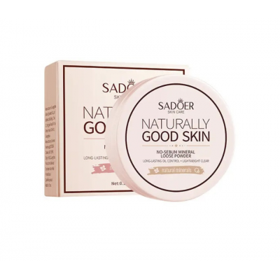 Рассыпчатая матирующая пудра SADOER Naturally Good Skin Oil Control Mineral №03 Natural 5 г