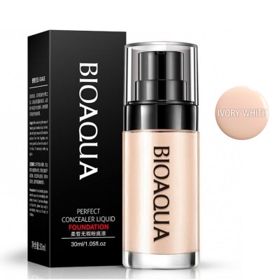 Тональный консилер для лица BIOAQUA Perfect №02 Ivory white 30 мл (BQY25034)