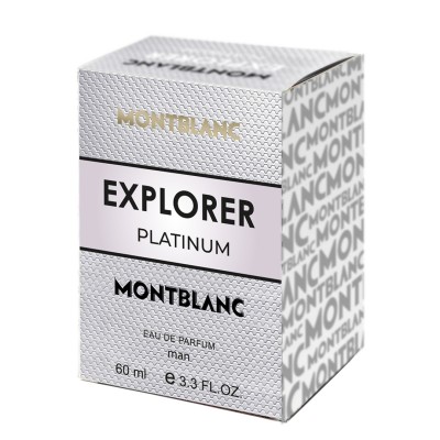 Парфюм чоловічий Montblanc Explorer Platinum 60 мл
