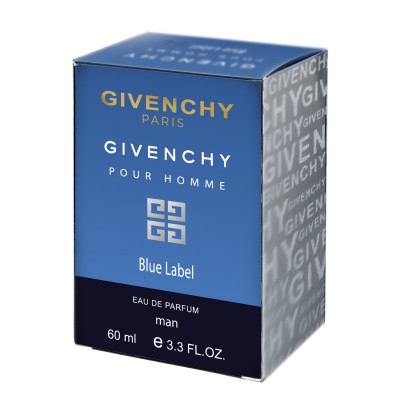 Парфюм мужской Givenchy Pour Homme Blue Label 60 мл