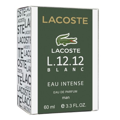 Парфюм мужской Lacoste L.12.12. Blanc Eau Intense 60 мл