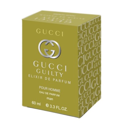Парфюм чоловічий Gucci Guilty Elixir de Parfum pour Homme 60 мл