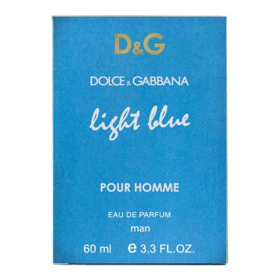 Парфюм мужской Dolce&Gabbana Light Blue Pour Homme 60 мл