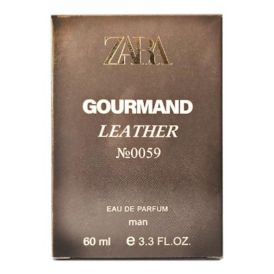 Парфум чоловічий Zara Gourmand Leather №0059 60 мл