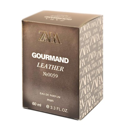 Парфум чоловічий Zara Gourmand Leather №0059 60 мл