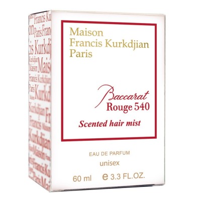 Парфюм унисекс Maison Francis Kurkdjian Baccarat Rouge 540 Scented Hair Mist 60 мл