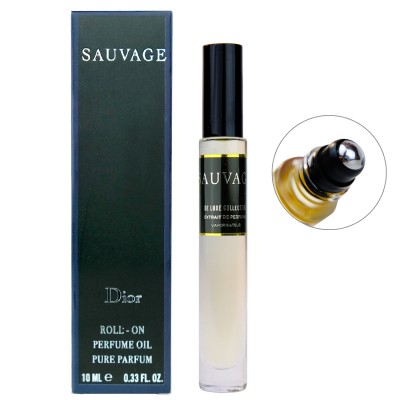 Парфюм масляный мужской Dior Sauvage 10 мл