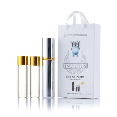 Парфюм мужской Rabanne Invictus с феромонами 3х15 мл