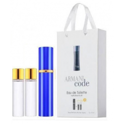 Парфум чоловічий Giorgio Armani Armani Code з феромонами 3х15 мл