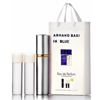 Парфюм мужской Armand Basi In Blue с феромонами 3х15 мл