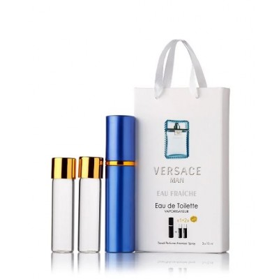 Парфум чоловічий Versace Man Eau Fraiche з феромонами 3х15 мл
