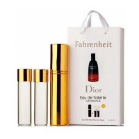 Парфум чоловічий Dior Fahrenheit з феромонами 3х15 мл