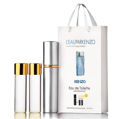 Парфюм мужской Kenzo L`Eau Par Kenzo Pour Homme с феромонами 3х15 мл