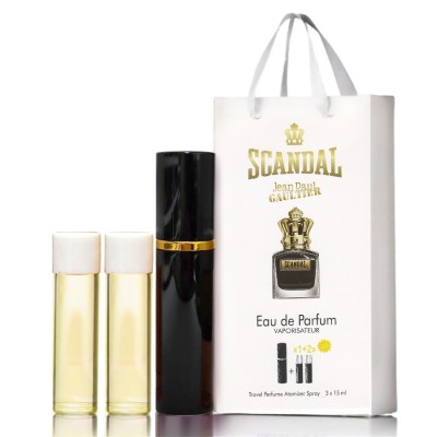 Парфюм мужской Jean Paul Gaultier Scandal с феромонами 3х15 мл