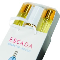 Парфюм женский Escada Sorbetto Rosso с феромонами 3х15 мл