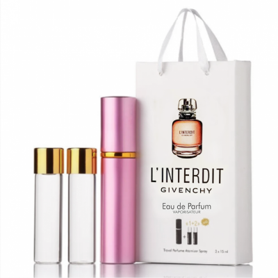 Парфюм женский Givenchy L`Interdit с феромонами 3х15 мл