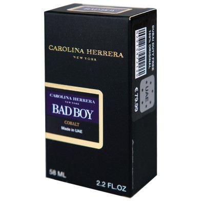 Carolina Herrera Bad Boy Cobalt Parfum Electrique Perfume Newly чоловічий 58 мл