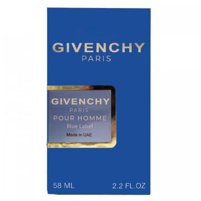 Givenchy Pour Homme Blue Label Perfume Newly чоловічий 58 мл