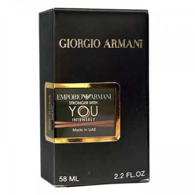 Emporio Armani Stronger With You Intensely Perfume Newly мужской 58 мл
