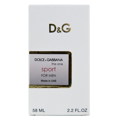 Dolce&Gabbana The One Sport Perfume Newly чоловічий 58 мл