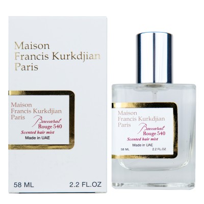 Maison Francis Kurkdjian Baccarat Rouge 540 Scented Hair Mist Perfume Newly унісекс 58 мл