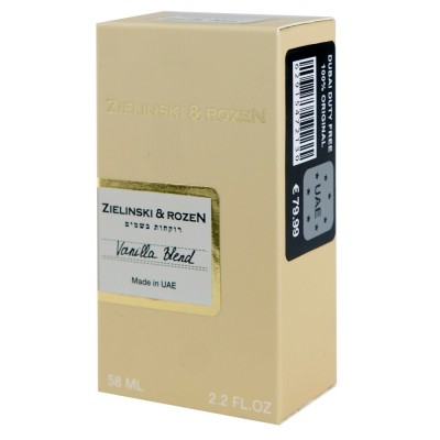 Zelinski & Rozen Vanilla Blend Perfume Newly унісекс 58 мл