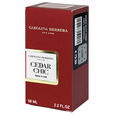 Carolina Herrera Cedar Chic Perfume Newly унісекс 58 мл