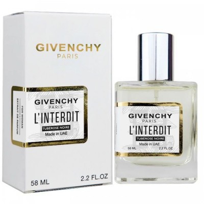 Givenchy L`Interdit Tubereuse Noire Perfume Newly женский 58 мл