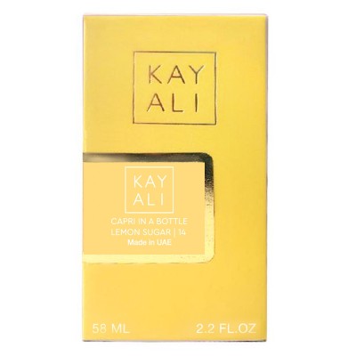 Kayali Capri in a Bottle Lemon Sugar | 14 Perfume Newly женский 58 мл