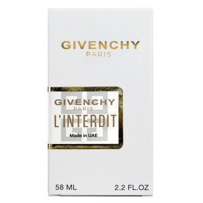 Givenchy L`Interdit Perfume Newly женский 58 мл