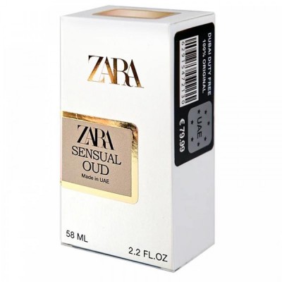 Zara Sensual Oud Perfume Newly жіночий 58 мл