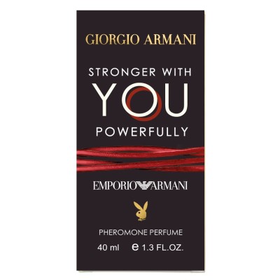 Emporio Armani Stronger With You Powerfully Pheromone Parfum чоловічий 40 мл