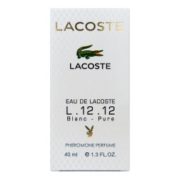 Lacoste Eau De Lacoste L.12.12 Blanc-Pure Pheromone Parfum мужской 40 мл