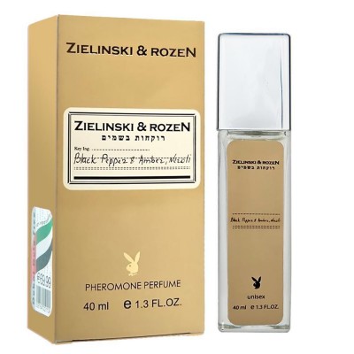 Zelinski & Rozen Black Pepper & Amber, Neroli Pheromone Parfum унісекс 40 мл