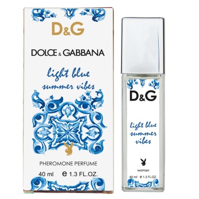 Dolce&Gabbana Light Blue Summer Vibes Pheromone Parfum женский 40 мл