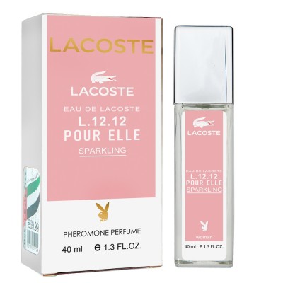 Lacoste Eau de Lacoste L.12.12 Pour Elle Sparkling Pheromone Parfum женский 40 мл