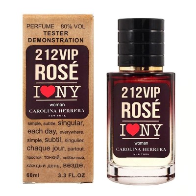 Carolina Herrera 212 VIP Rose Love NY ТЕСТЕР LUX жіночий 60 мл