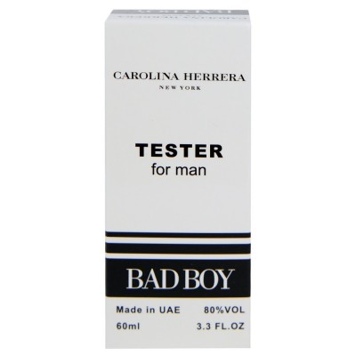 Carolina Herrera Bad Boy ТЕСТЕР NEW мужской 60 мл