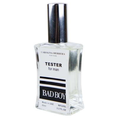 Carolina Herrera Bad Boy ТЕСТЕР NEW мужской 60 мл