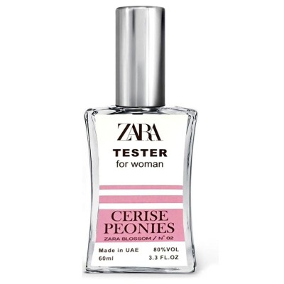 Zara №02 Cerise Peonies ТЕСТЕР NEW жіночий 60 мл